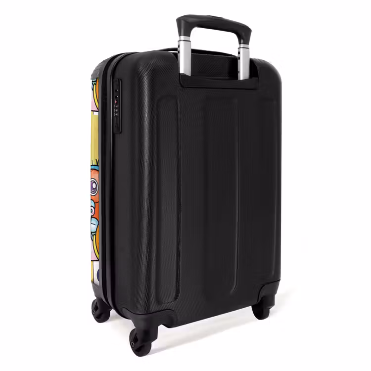 Suitcase with name - Monster with Dots — 4