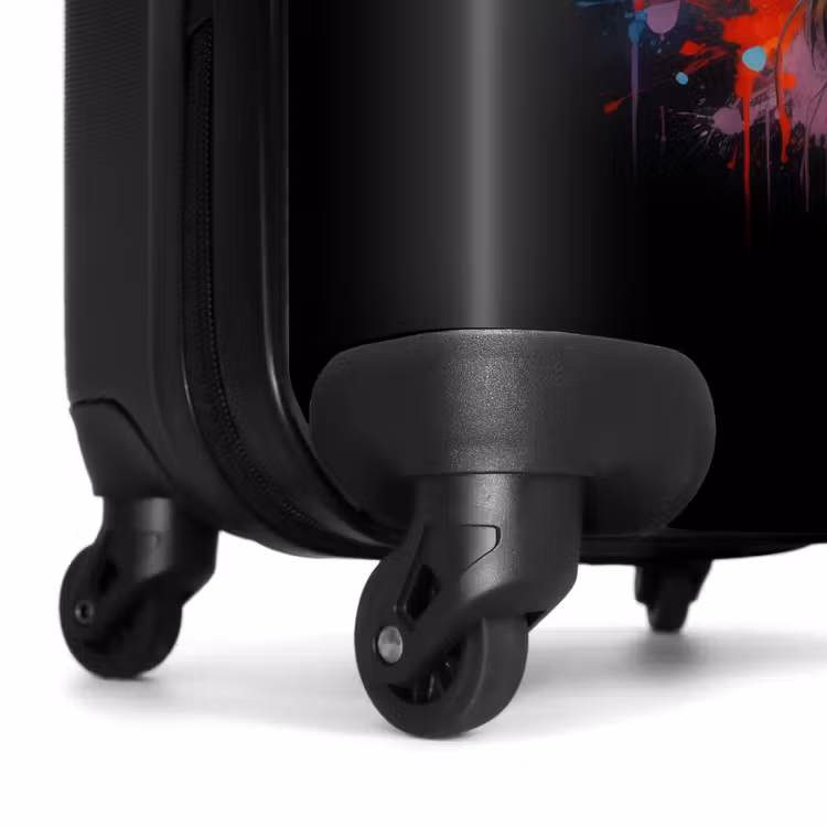 Suitcase with name - Scottish Highlander as Graffiti Art — 7