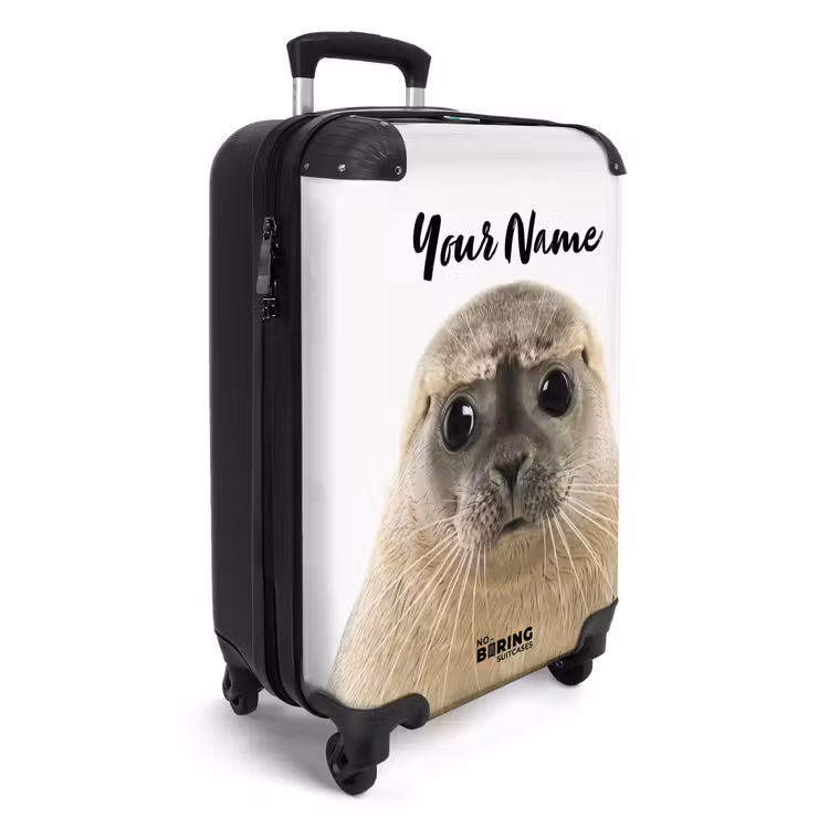 Suitcase with name - Zyon Seal — 2
