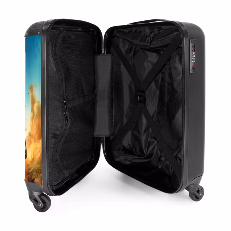Suitcase with name - Sand Runner — 5
