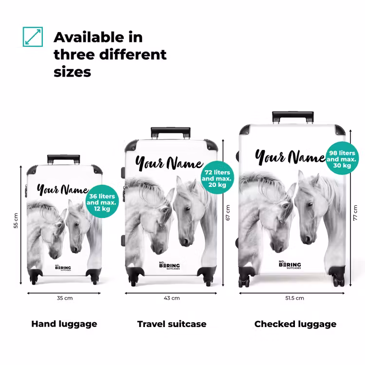 Suitcase with name - Sympathetic span — 3