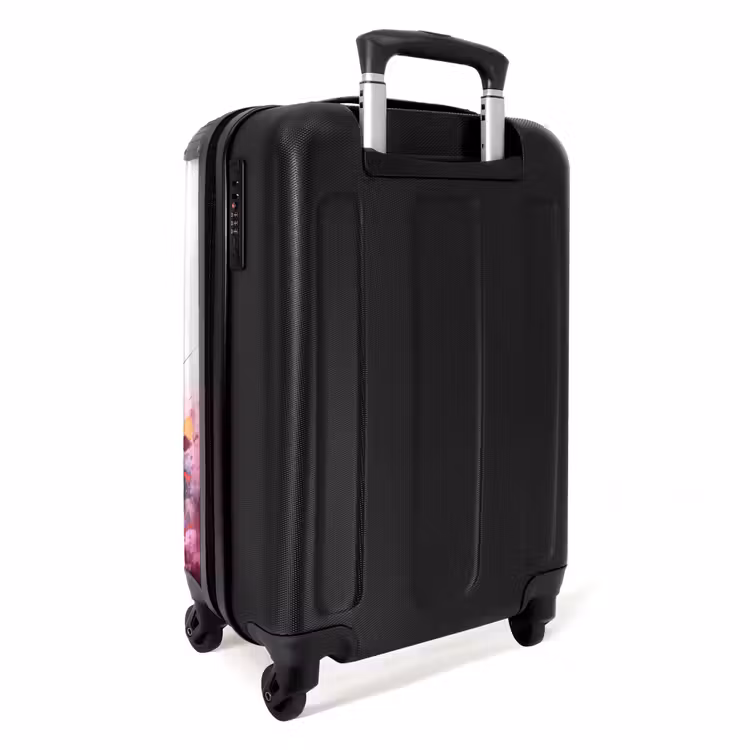 Suitcase with name - Watercolor horse in color explosion — 4