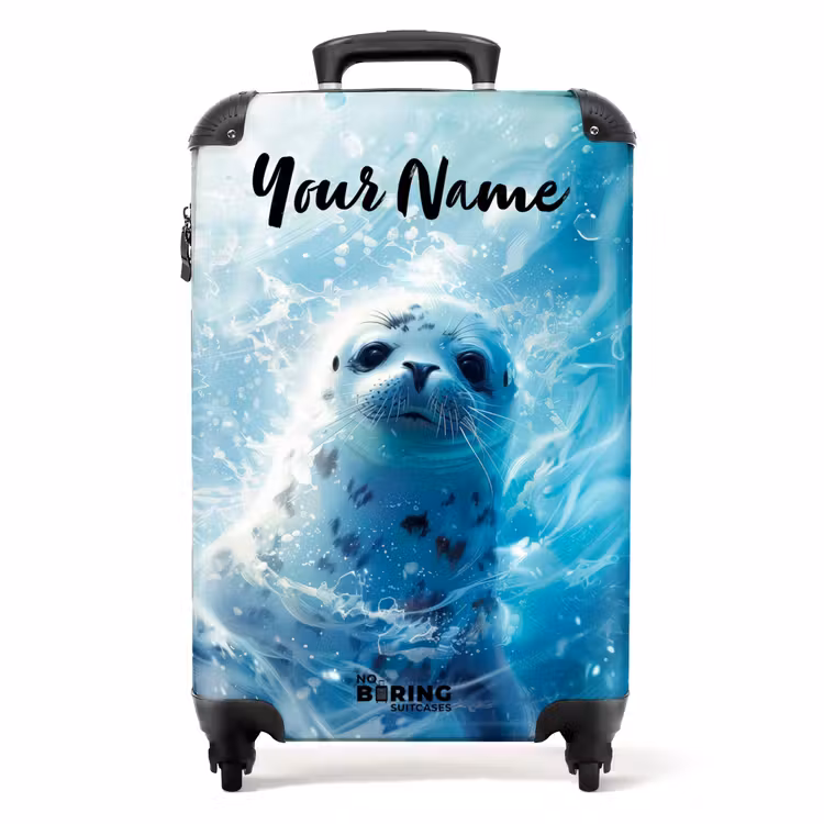 Suitcase with name - Zeger Seal — 1