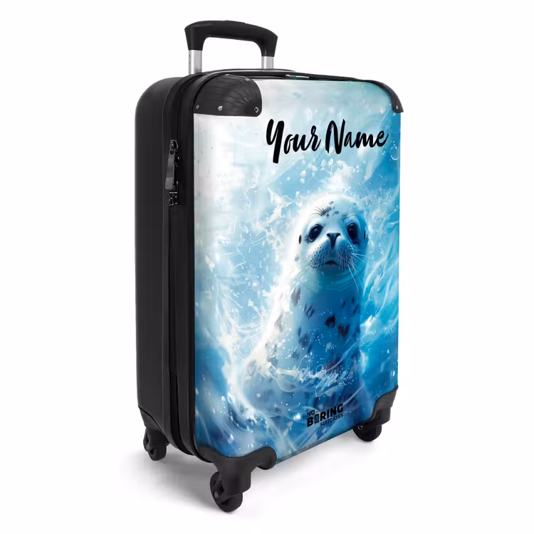 Suitcase with name - Zeger Seal — 2