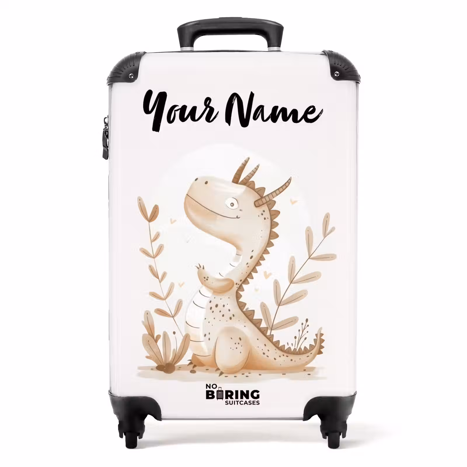 Suitcase with name - Dobby dragon — 1
