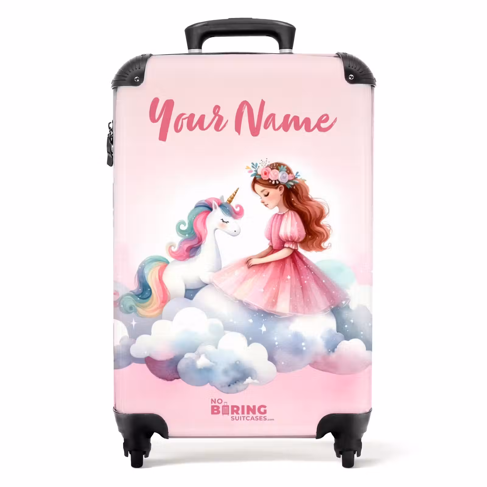 Suitcase with name - Winnie cloud princess — 1