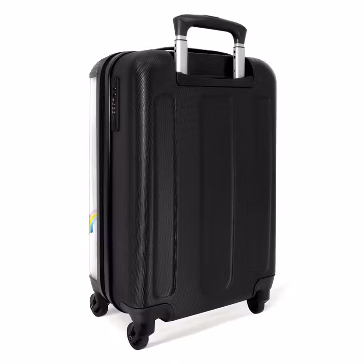 Suitcase with name - Airy unicorns — 4