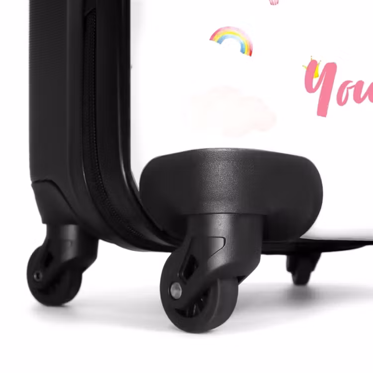 Suitcase with name - Airy unicorns — 7