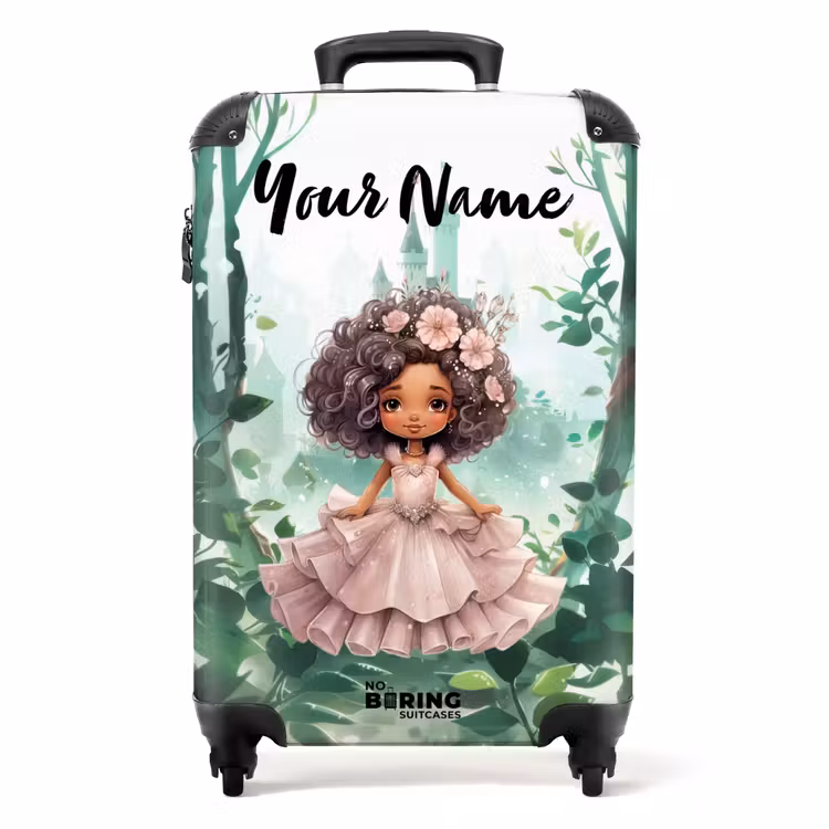 Suitcase with name - Bella woody — 1