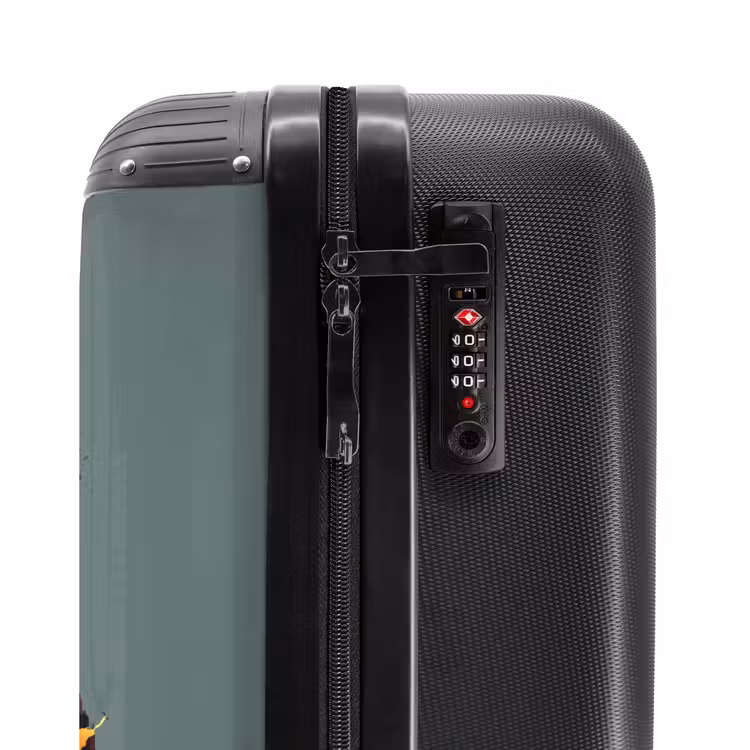 Suitcase with name - Car in ghost town — 6