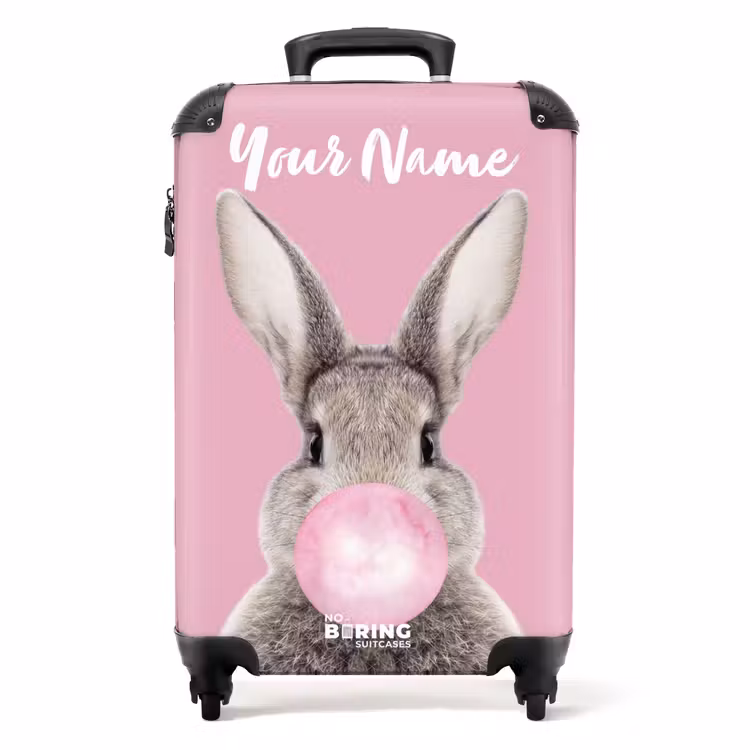 Suitcase with name - Chewing gnaw — 1