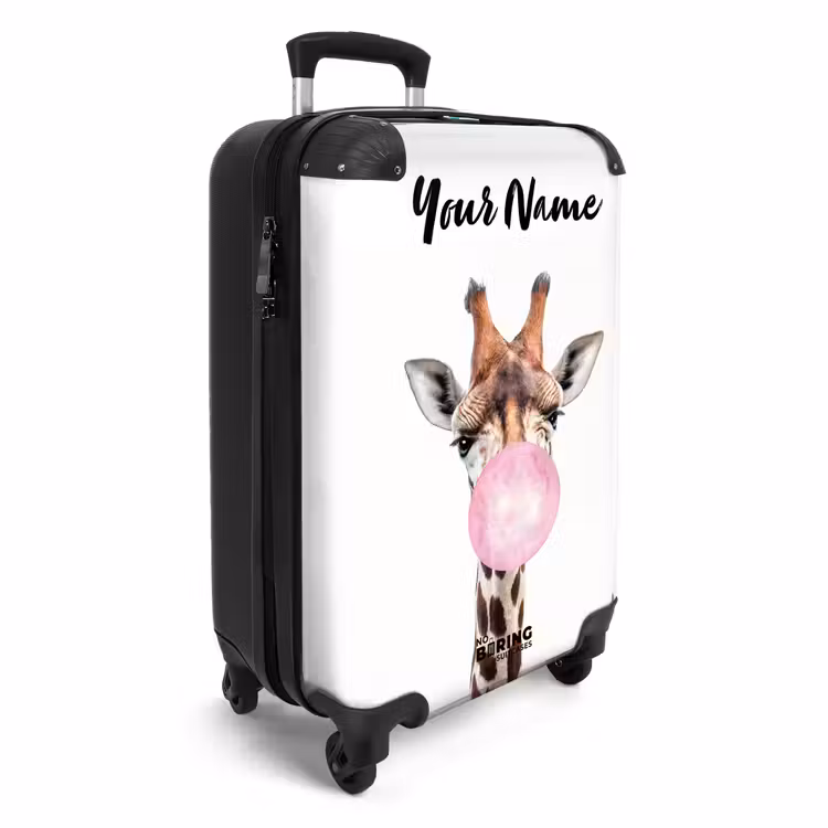 Suitcase with name - Chewing Kobus — 2