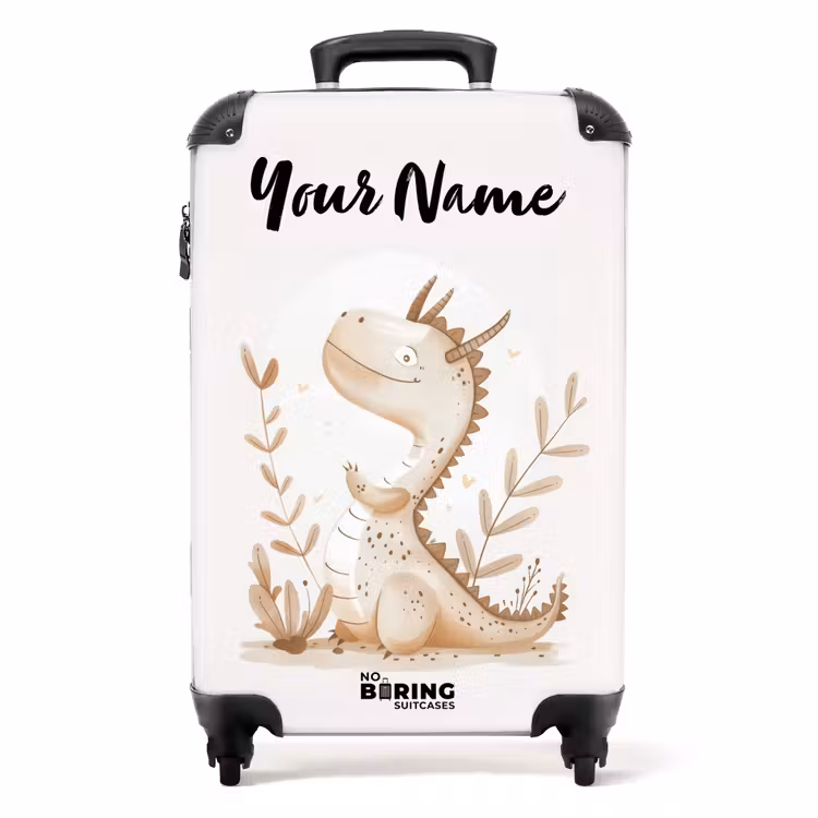 Suitcase with name - Dobby dragon — 1