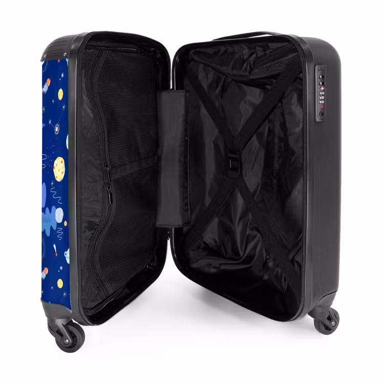Suitcase with name - Galaxy Magic — 5