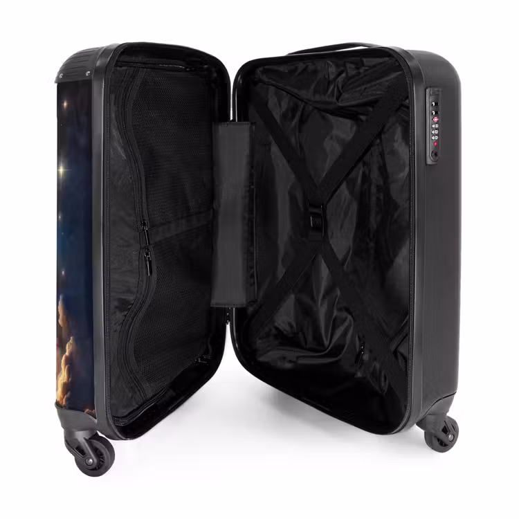 Suitcase with name - Lightning-fast rocket — 5