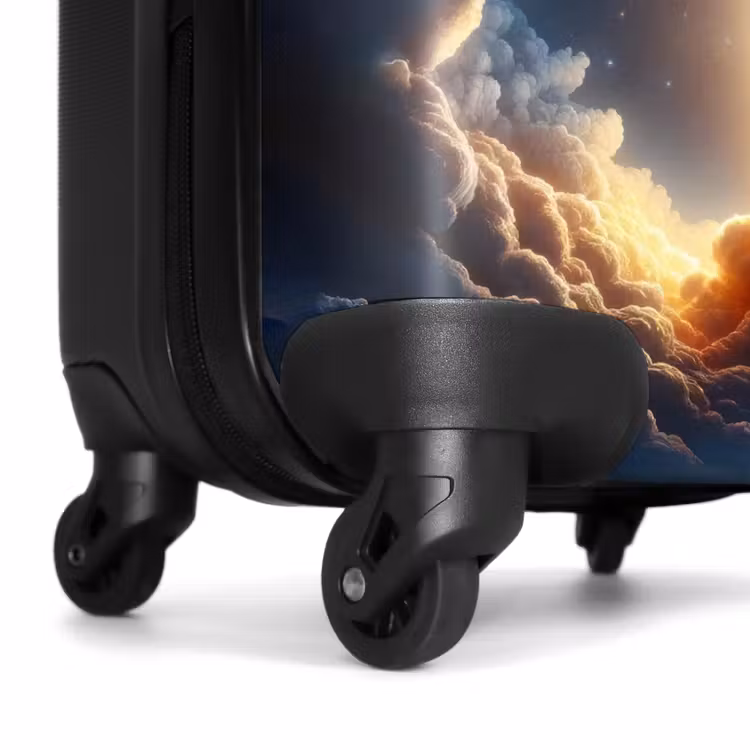 Suitcase with name - Lightning-fast rocket — 7