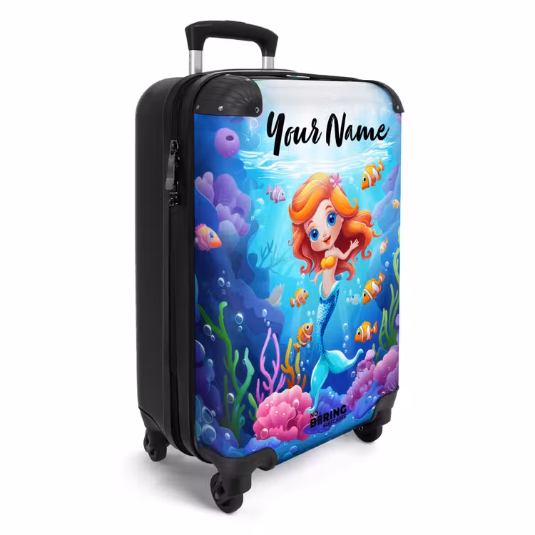 Suitcase with name - Olivia underwater — 2