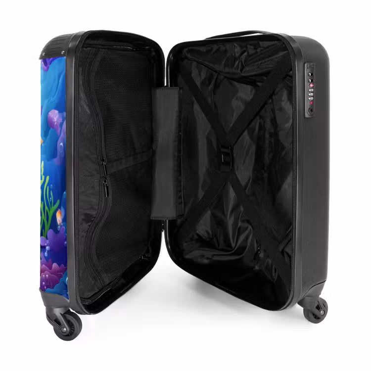 Suitcase with name - Olivia underwater — 5