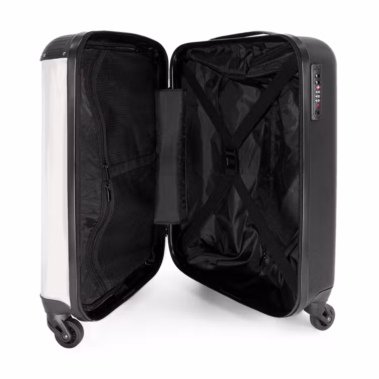 Suitcase with name - Princess with black dress — 5