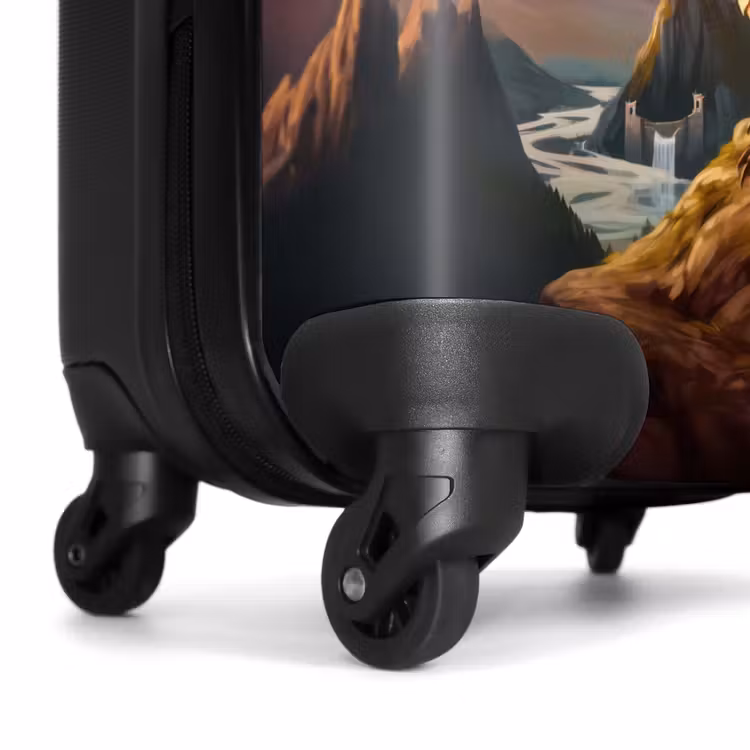 Suitcase with name - Red giant dragon — 7