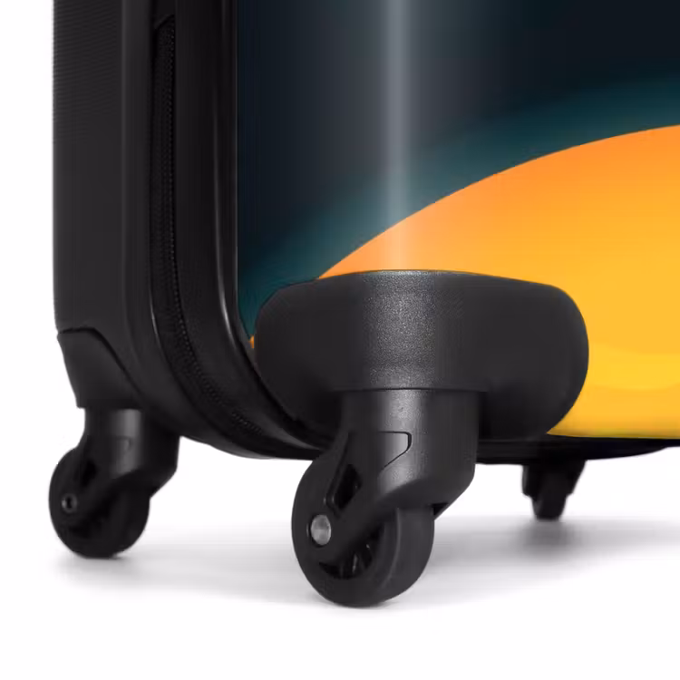 Suitcase with name - Saturn space — 7