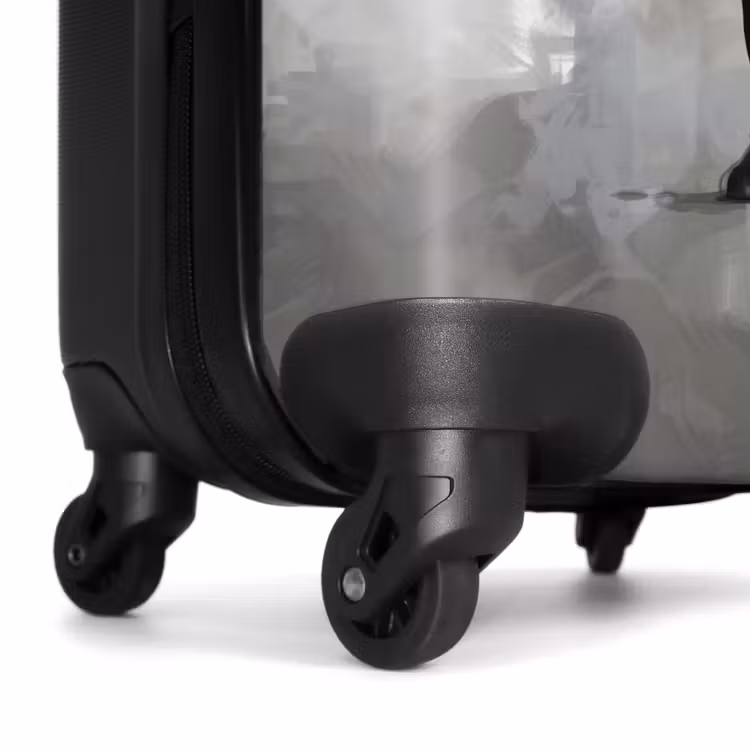 Suitcase with name - Static Portrait of a Black Horse — 7