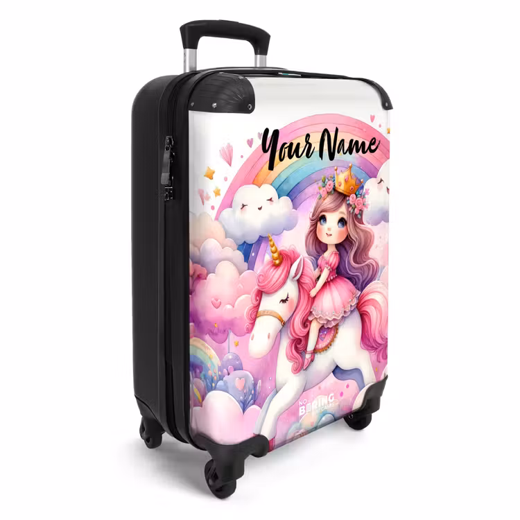 Suitcase with name - Unicorn Dreams — 2