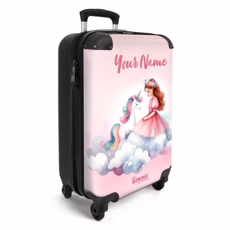 Suitcase with name - Winnie cloud princess — 2