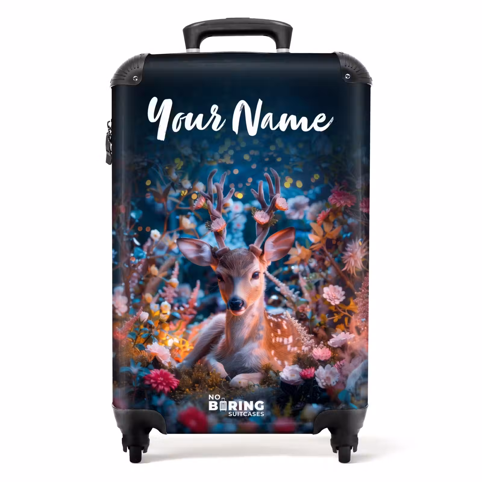 Suitcase with name - Eduard red deer — 1