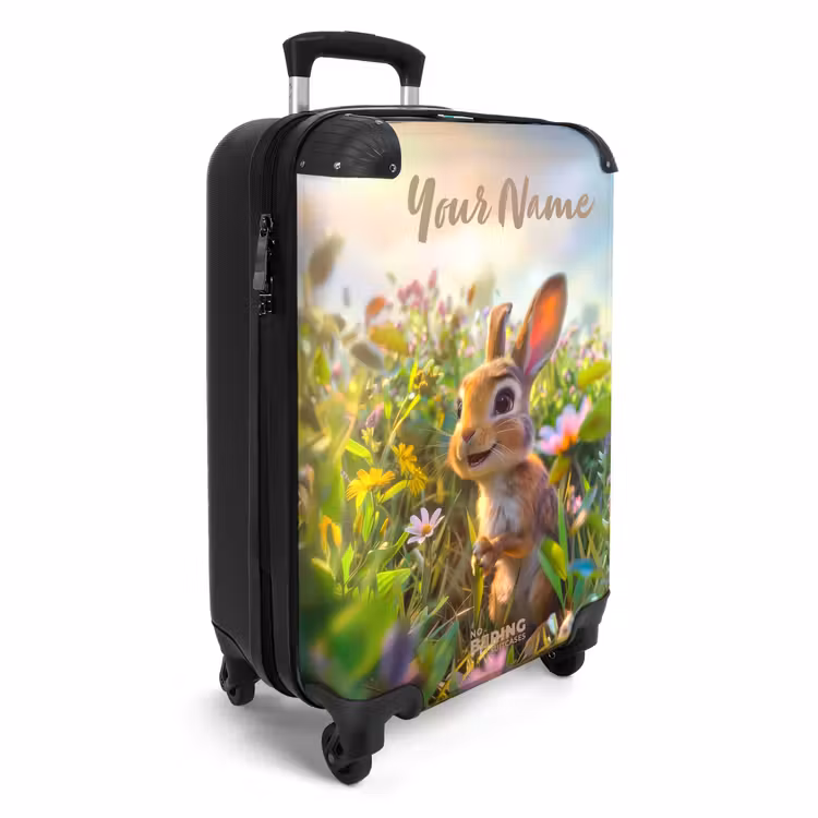 Suitcase with name - Charley rabbit — 2