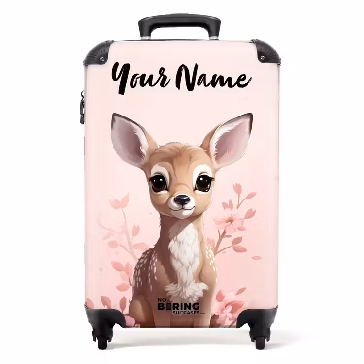 Suitcase with name - Hedwig deer — 1