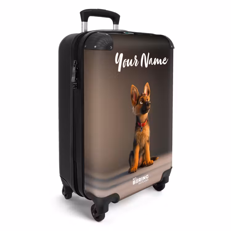Suitcase with name - Hidde shepherd — 2