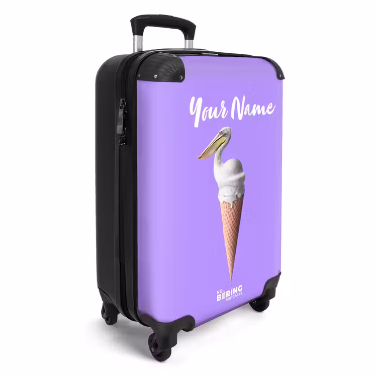 Suitcase with name - Pelican cone — 2