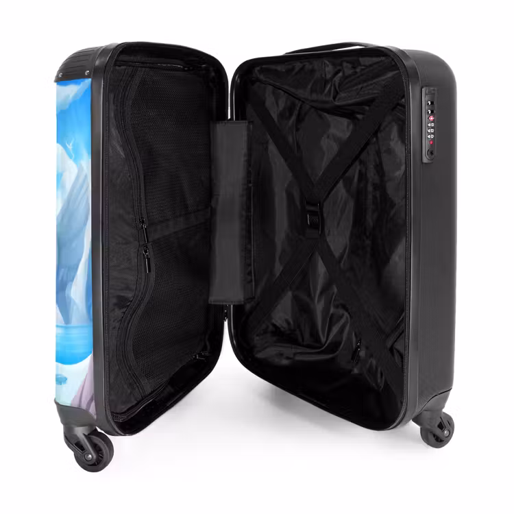 Suitcase with name - Pieter penguin — 5