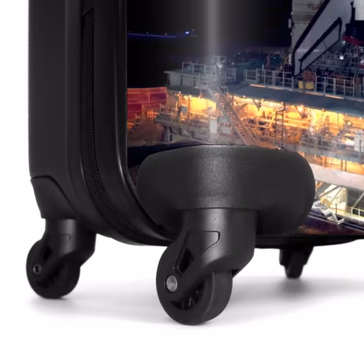 Suitcase with name - Rising rocket — 7
