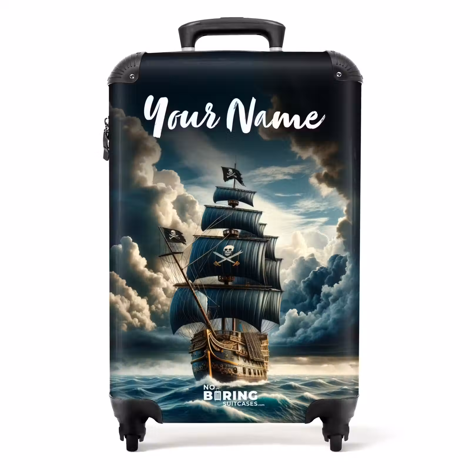 Suitcase with name - Dark Diamond — 1