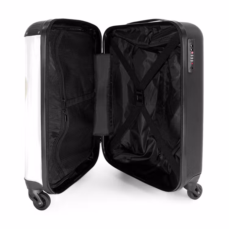 Suitcase with name - Bubblegum bear — 5