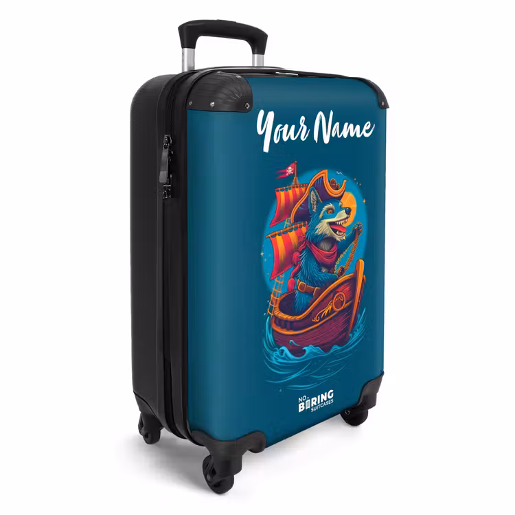Suitcase with name - Captain Stormsnout — 2
