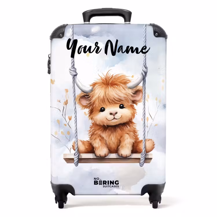 Suitcase with name - Hennie highlander — 1