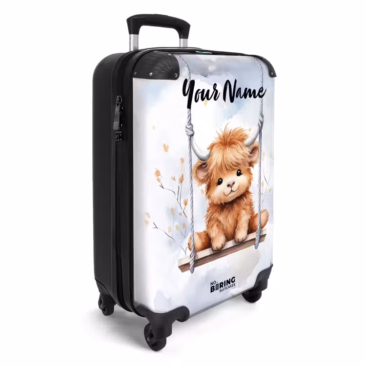 Suitcase with name - Hennie highlander — 2