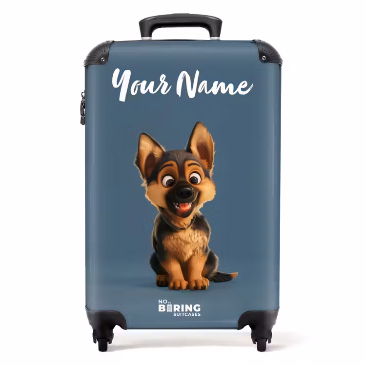 Suitcase with name - Hylke shepherd — 1