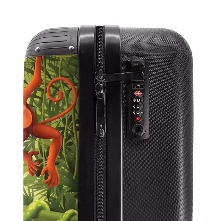 Suitcase with name - Jolly jungle — 6