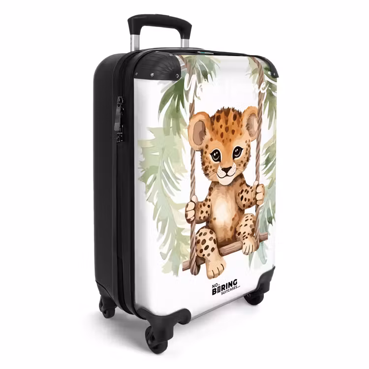 Suitcase with name - Levi leopard — 2