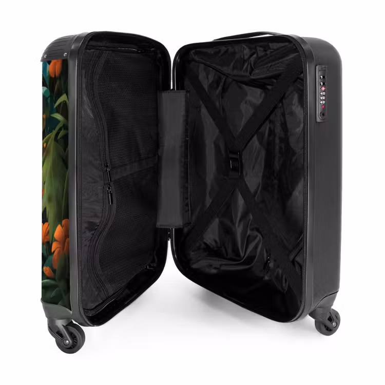 Suitcase with name - Liam leopard — 5