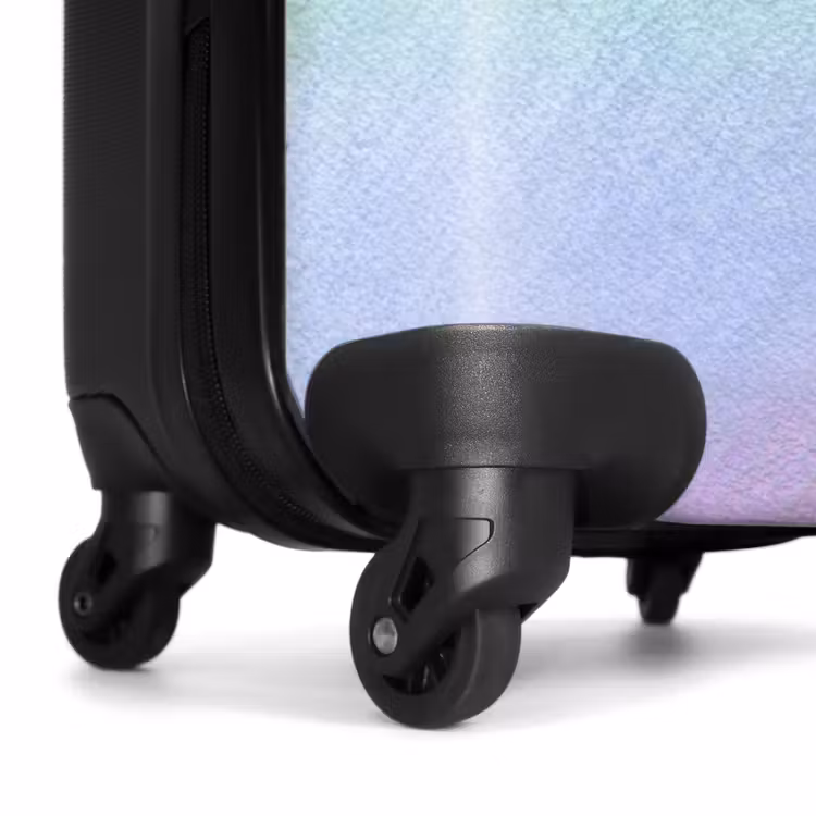 Suitcase with name - Pastel rainbow — 7