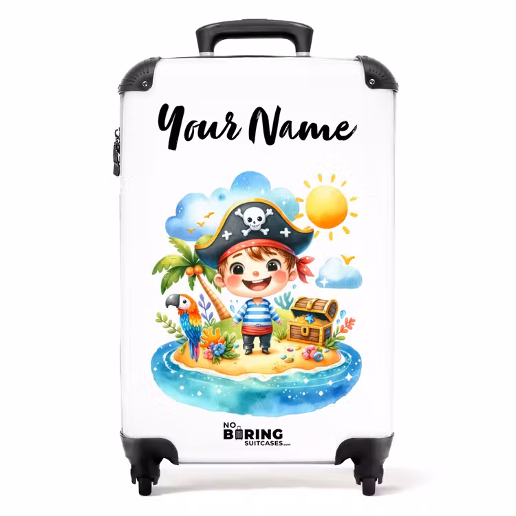 Suitcase with name - Pepin pirate — 1