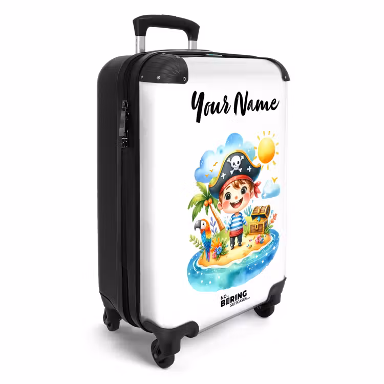 Suitcase with name - Pepin pirate — 2
