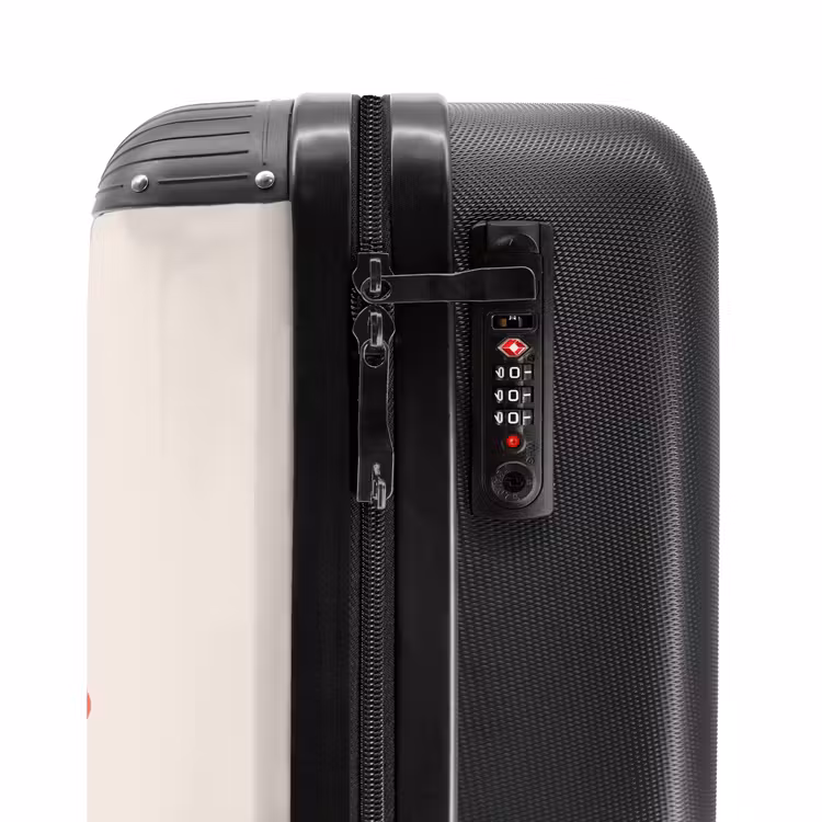 Suitcase with name - Purple pixel — 6