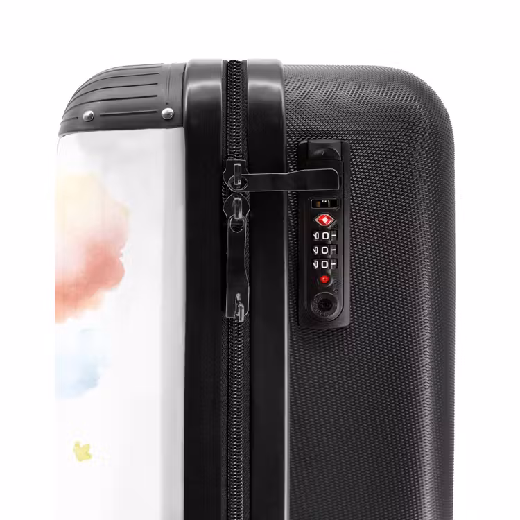Suitcase with name - Rocking baby unicorn — 6