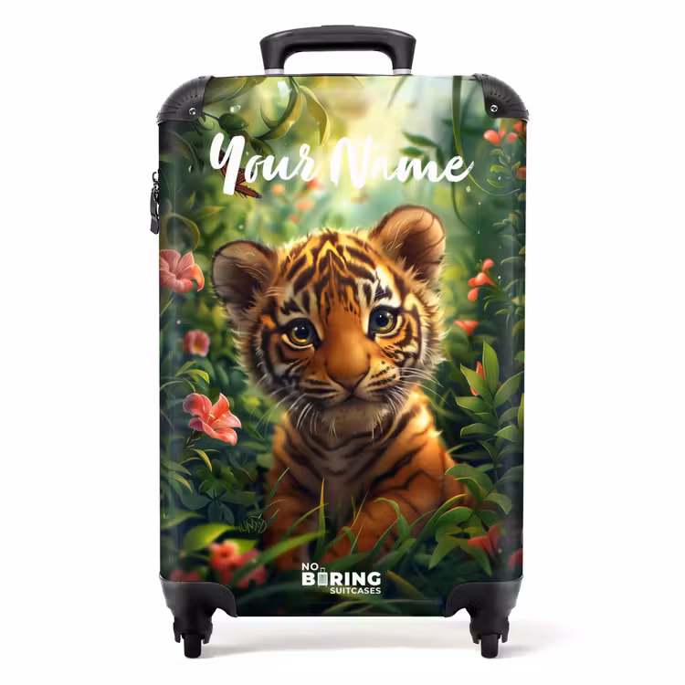Suitcase with name - Tommy tiger — 1